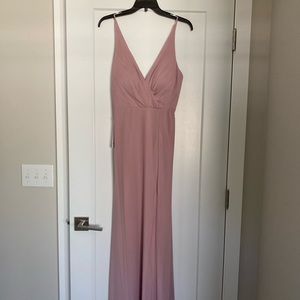 Dusty Mauve Azazie Bridesmaid Dress
